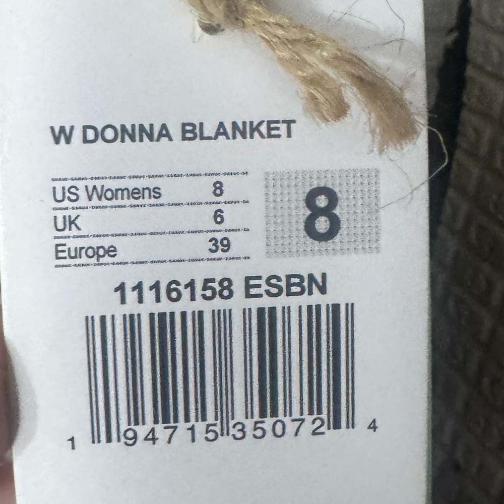 Sanuk Donna Blanket Slip On Shoes Size 8 - Picture 5 of 6